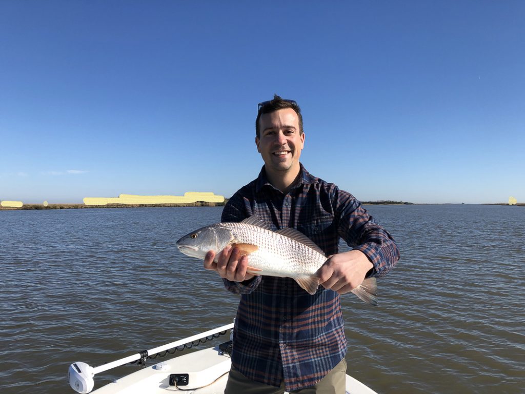 Charter fishing on lake catherine near lake pontchatrain