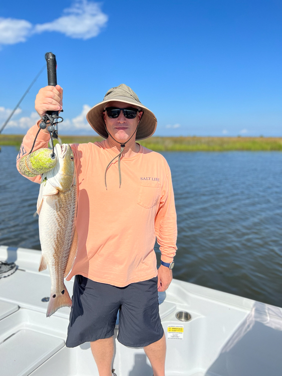 Charter fishing in Louisiana