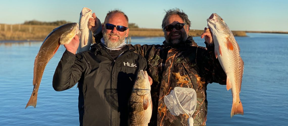 catch large fish in lake Catherine with victory bay charters in new Orleans