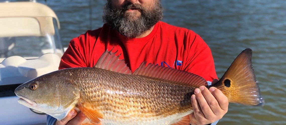 big Red Drum caught in New Orleans