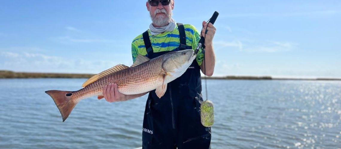 Redfish Charter fishing in New orleans